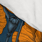 Orange poppies Comforter Gallery Image 4