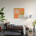 Mid Century Collage | PATTERN 03: The Retro Edition Wood Wall Art Gallery Image 2