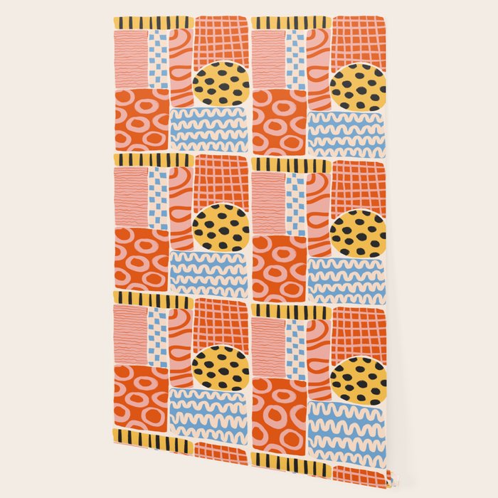 Mid Century Collage | PATTERN 03: The Retro Edition Wallpaper Gallery Image 2