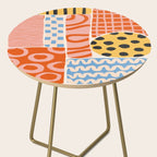 Mid Century Collage | PATTERN 03: The Retro Edition Side Table Gallery Image 2
