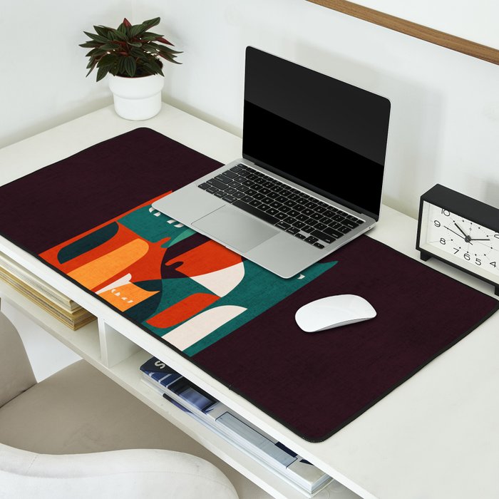 Cat Family Desk Mat Gallery Image 2