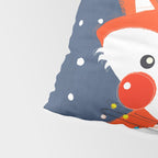 Cute christmas fox in the snow Pillow Sham Gallery Image 4