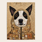 Klimt Dog with Beautiful Geometric Hoody Poster Gallery Image 4