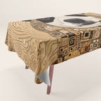 Klimt Dog with Beautiful Geometric Hoody Tablecloth Gallery Image 1