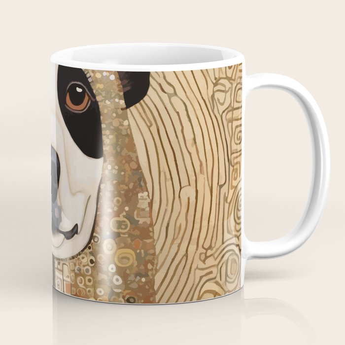 Klimt Dog with Beautiful Geometric Hoody Coffee Mug Gallery Image 1