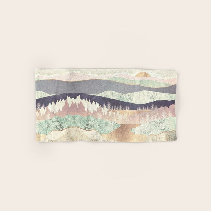 Golden Spring Reflection-Horizontal Muted Towels Gallery Image 1
