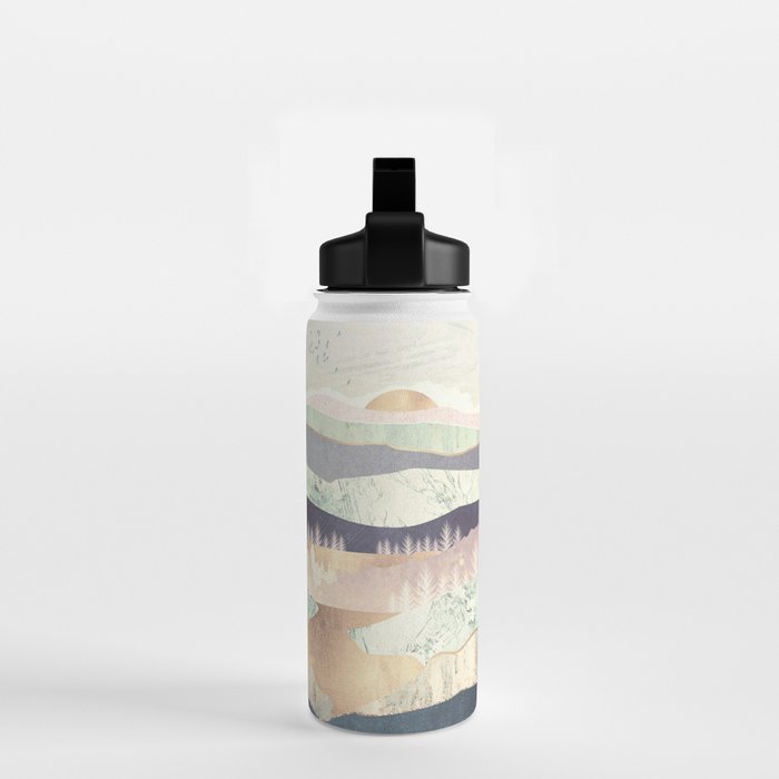 Golden Spring Reflection-Horizontal Muted Water Bottle Gallery Image 2