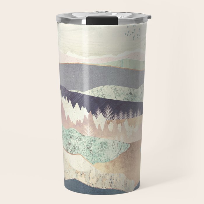 Golden Spring Reflection-Horizontal Muted Travel Mug Gallery Image 1
