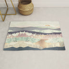Golden Spring Reflection-Horizontal Muted Rug Gallery Image 1