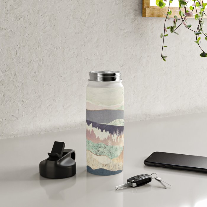 Golden Spring Reflection-Horizontal Muted Water Bottle Gallery Image 4