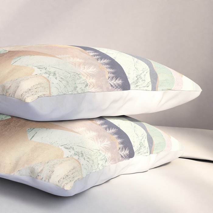 Golden Spring Reflection-Horizontal Muted Pillow Sham Gallery Image 3