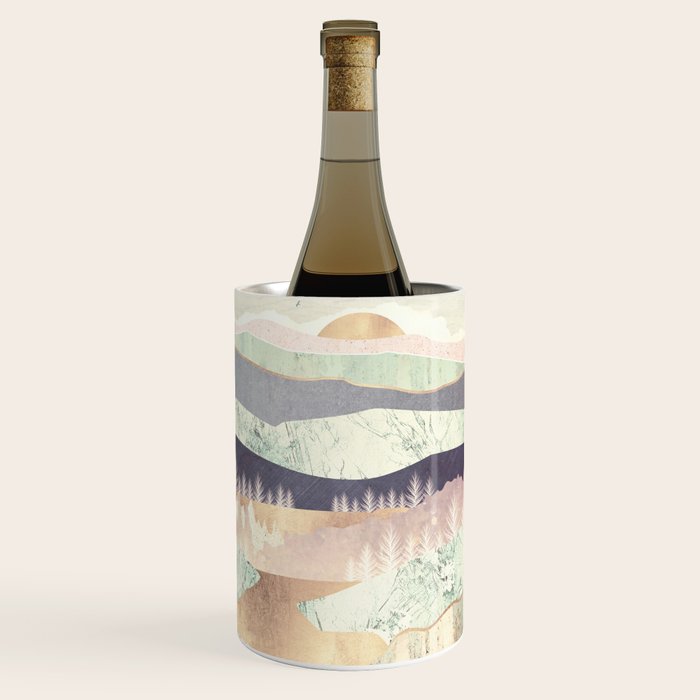 Golden Spring Reflection-Horizontal Muted Wine Chiller Gallery Image 3