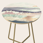 Golden Spring Reflection-Horizontal Muted Side Table Gallery Image 2