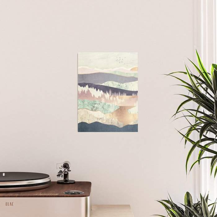 Golden Spring Reflection-Horizontal Muted Poster Gallery Image 2