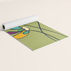 Line Little Wildflowers 1 Yoga Mat Gallery Image 2