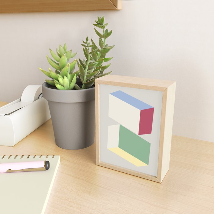 Modernist Objects V Mini Art Print Gallery Image 2