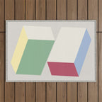 Modernist Objects V Outdoor Rug Gallery Image 1