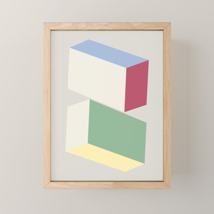 Modernist Objects V Mini Art Print Gallery Image 1