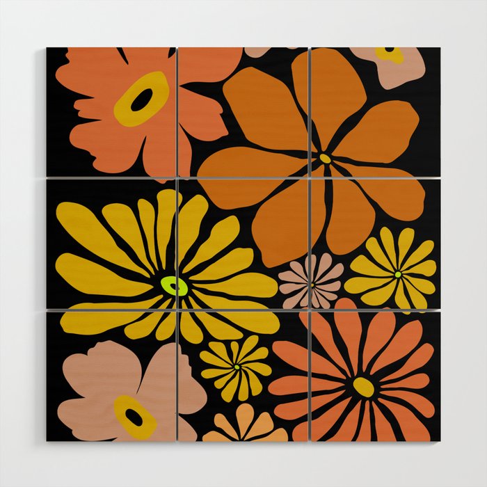 Autumn garden I Wood Wall Art Gallery Image 1
