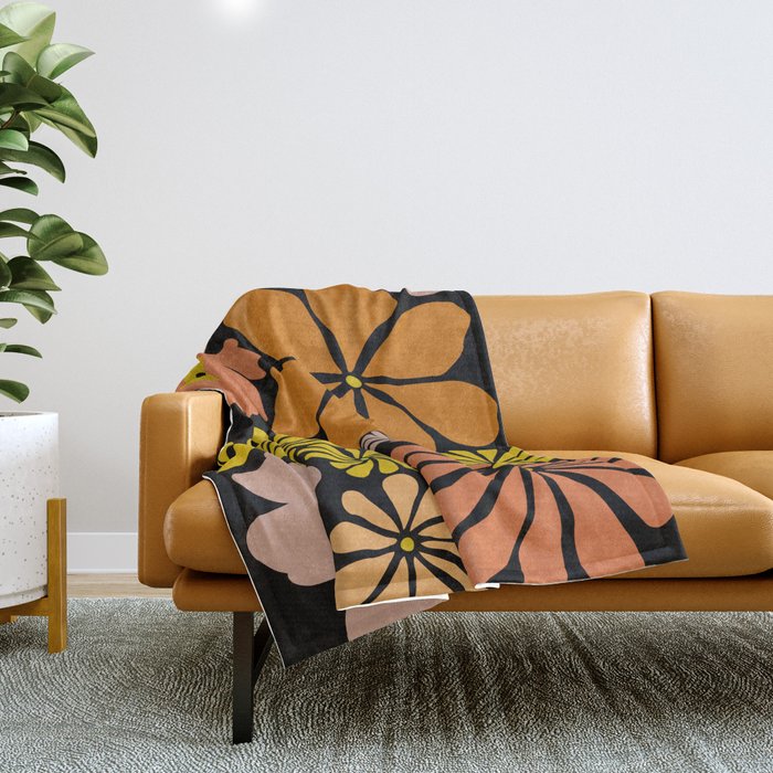 Autumn garden I Throw Blanket Gallery Image 1
