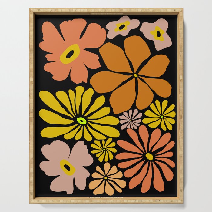 Autumn garden I Serving Tray Gallery Image 1