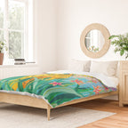 Tigers in Garden Duvet Cover Gallery Image 2