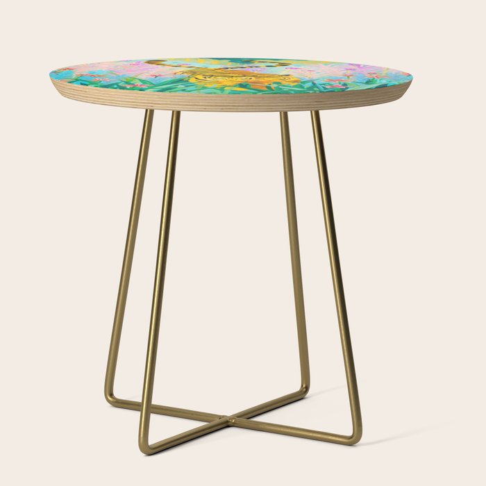 Tigers in Garden Side Table Gallery Image 1