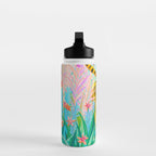 Tigers in Garden Water Bottle Gallery Image 3