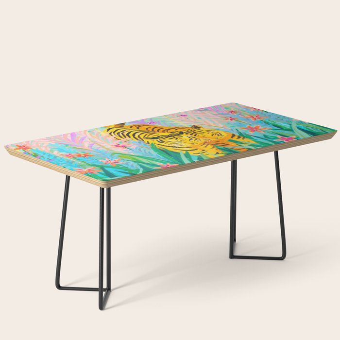 Tigers in Garden Coffee Table Gallery Image 1