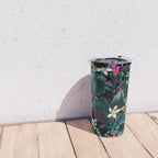Neon Leaf Pattern Travel Mug Gallery Image 4