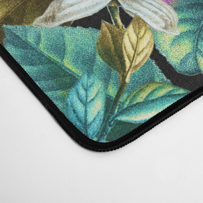 Neon Leaf Pattern Desk Mat Gallery Image 4