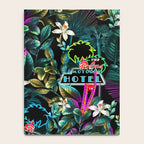 Neon Leaf Pattern Notebook Gallery Image 4