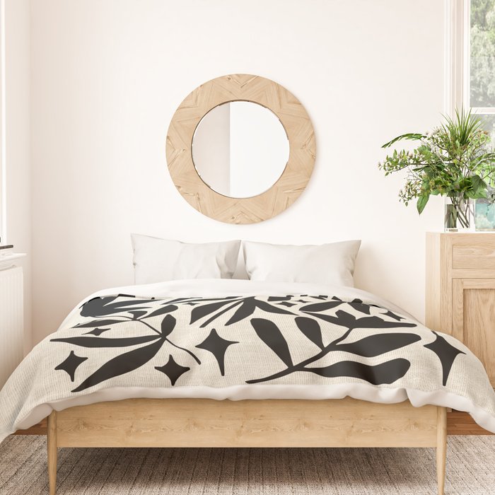 Cosmic Bloom Duvet Cover Gallery Image 3