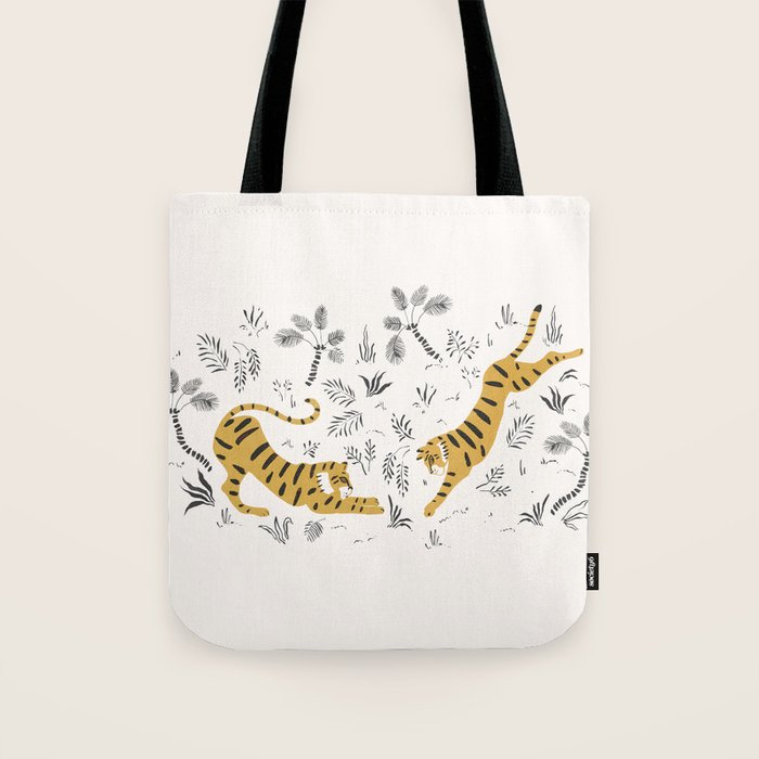 Tiger Dive Tote Bag Gallery Image 1