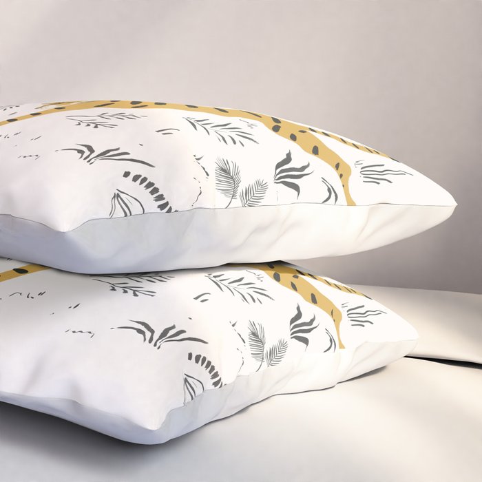 Tiger Dive Pillow Sham Gallery Image 3