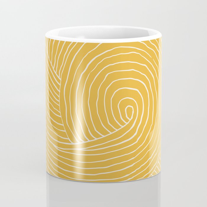 Strokes 02: Tulip Yellow Edition  Coffee Mug Gallery Image 4