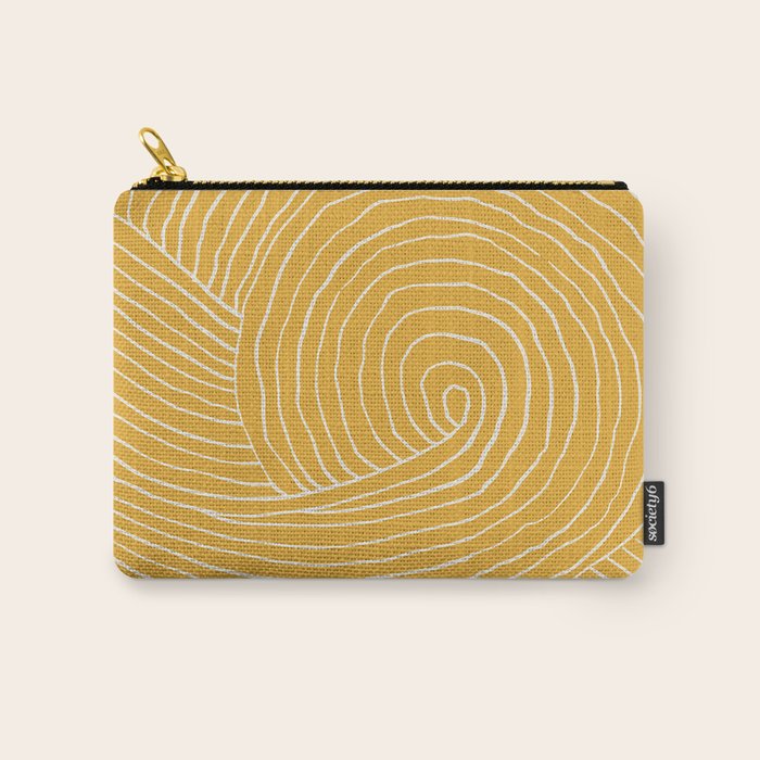 Strokes 02: Tulip Yellow Edition  Carry All Pouch Gallery Image 1