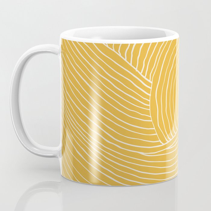 Strokes 02: Tulip Yellow Edition  Coffee Mug Gallery Image 3