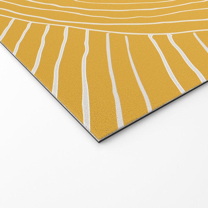 Strokes 02: Tulip Yellow Edition  Welcome Mat Gallery Image 2