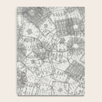 Vintage Paris France Travel Stamp Pattern Notebook Gallery Image 4