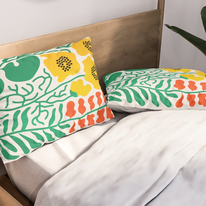 Flowers & Branches II Pillow Sham Gallery Image 2