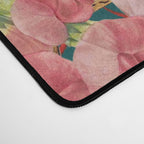 Floral Ocean Eden on Teal Desk Mat Gallery Image 4