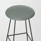 Lines (Linen Green) Stool Gallery Image 2