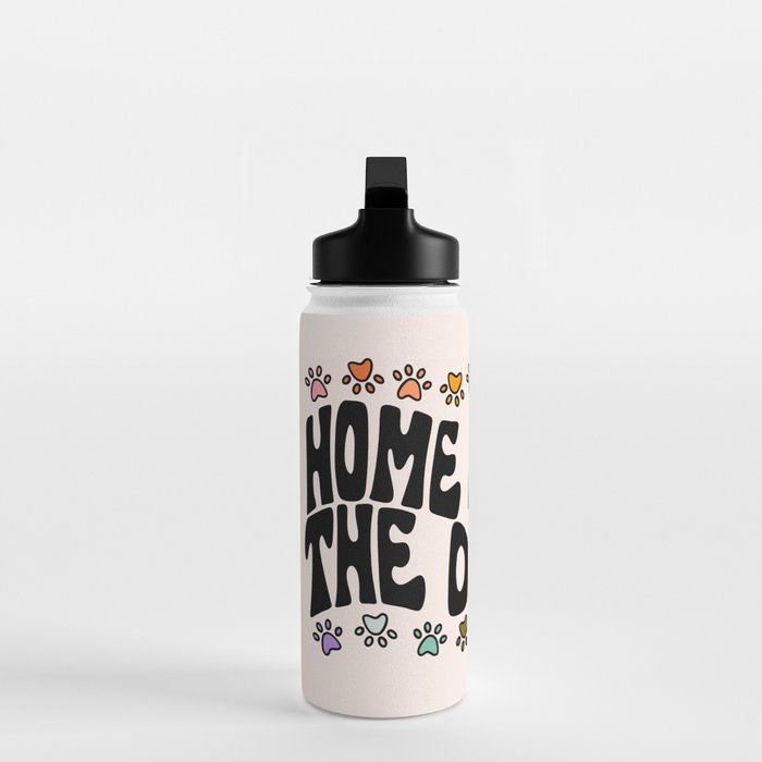 Home Is Where The Dogs Are Water Bottle Gallery Image 3