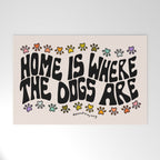 Home Is Where The Dogs Are Welcome Mat Gallery Image 1
