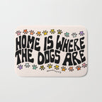 Home Is Where The Dogs Are Bath Mat Gallery Image 1