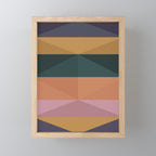 Triangular Pattern II Mini Art Print Gallery Image 1