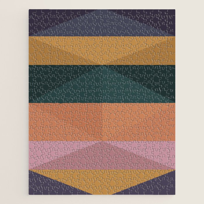 Triangular Pattern II Jigsaw Puzzle Gallery Image 1