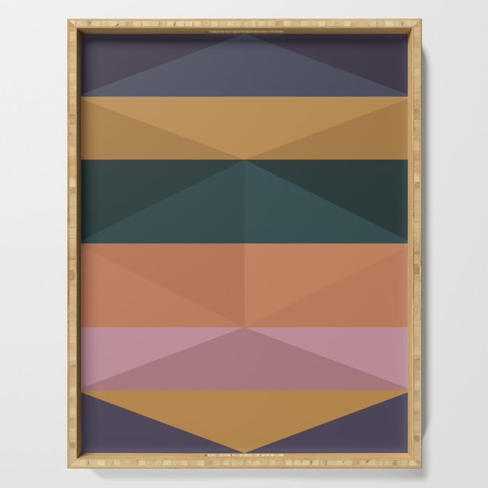 Triangular Pattern II Serving Tray Gallery Image 1