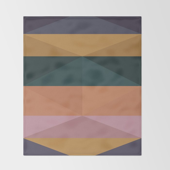 Triangular Pattern II Throw Blanket Gallery Image 2